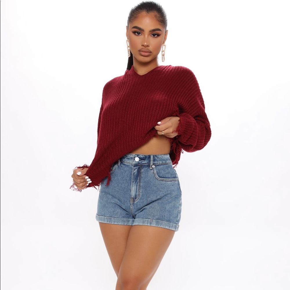 Fashion Nova Denim Shorts NWT